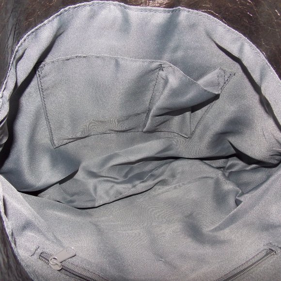 Suede & Faux Leather Patchwork Purse - Picture 8 of 8